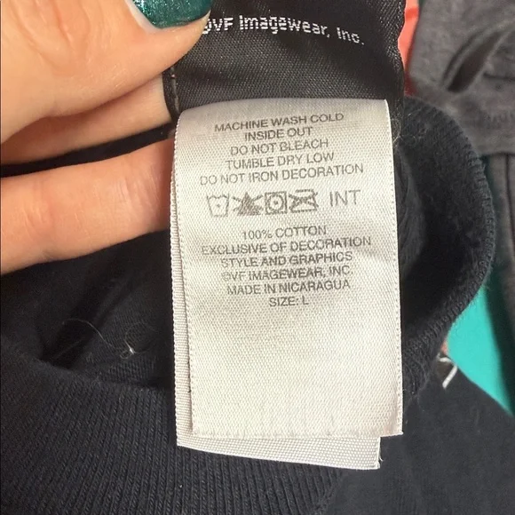 Harley-Davidson Black Tee with Bold Logo size large - Picture 11 of 11